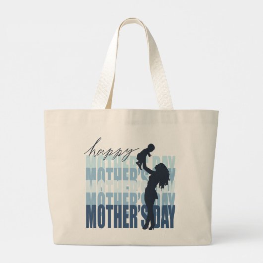 Classic Moederdag CANVAS TAS (Achterkant)