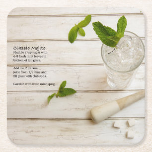 Classic Mojito Kartonnen Onderzetters