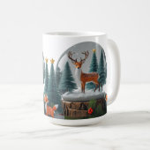 Classic Mok 15 oz Woodland Christmas Snow Wereldbo (Voorkant rechts)
