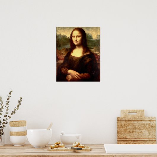 Classic Mona Lisa Poster (Keuken)
