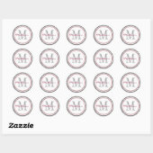 Classic Monogram Envelop Afdichtingen en Stickers (Vel)