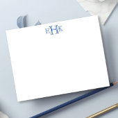 Classic Monogram Flat Note Kaart Notitiekaartje