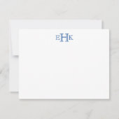 Classic Monogram Flat Note Kaart Notitiekaartje (Voorkant)