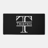 Classic Monogram Naam Initiaal Bureaumat (Voorkant)