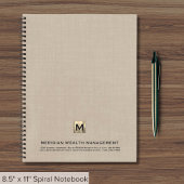 Classic Monogram Rijkdom Notitieboek