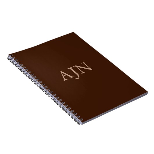 Classic Monogrammed Journal Notitieboek Gift (Rechterzijde)