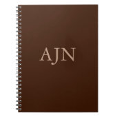 Classic Monogrammed Journal Notitieboek Gift (Voorkant)