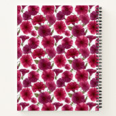 Classic Morning Glory Pattern Name Notitieboek (Achterkant)