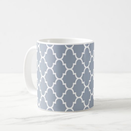 Classic Moroccan Pattern Koffiemok (Voorkant links)