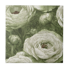 Classic Moroccan Ranunculus  Tiles  For Home Floor Tegeltje