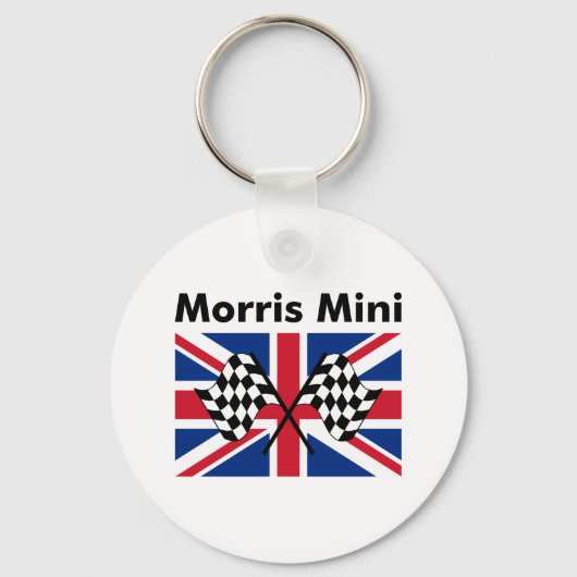 Classic Morris Mini Sleutelhanger (Voorkant)