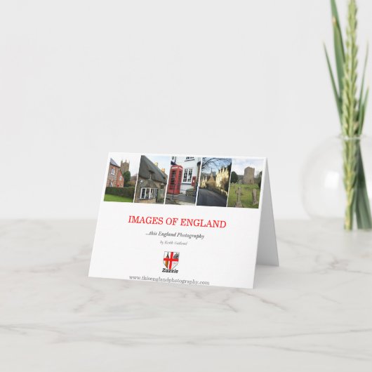 Classic Motor Car Kaart (Achterkant)