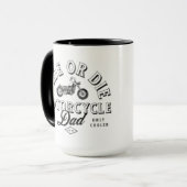 Classic Motorcycle Dad Cadeau van Kinder Mok (Voorkant links)