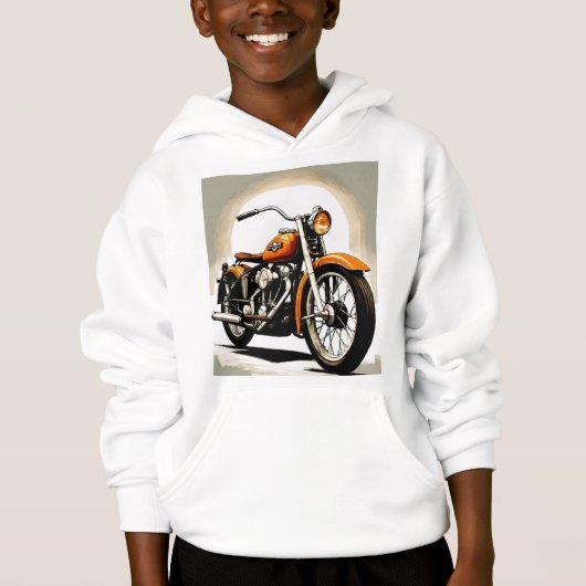 Classic Motorcycle Freedom T-shirt (Voorkant)