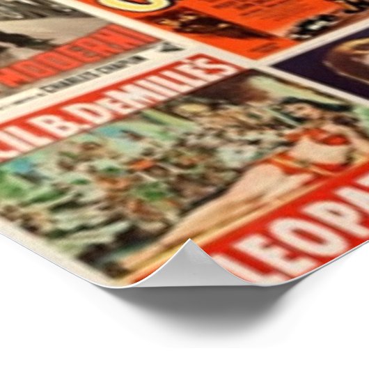 Classic Movie Collage Poster (Hoek)