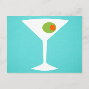 Classic Movie Martini Briefkaart
