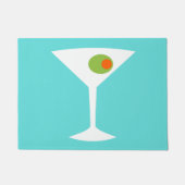 Classic Movie Martini door Mat (Voorkant)