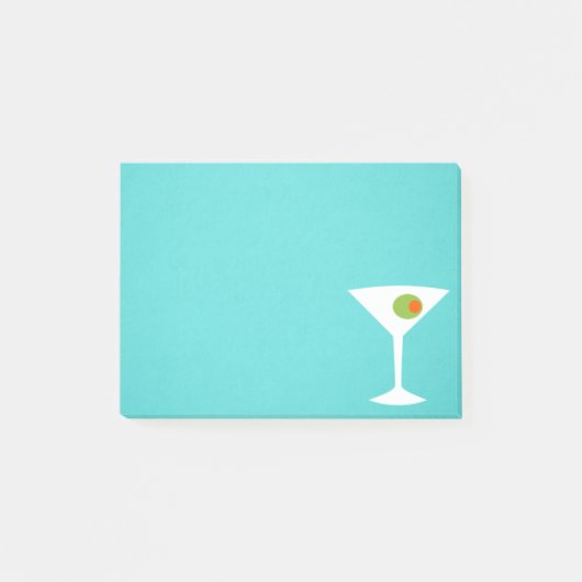 Classic Movie Martini Post It Notes (Voorkant)