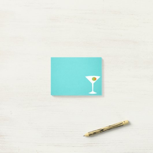 Classic Movie Martini Post It Notes (Op bureau)