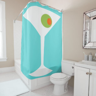 Classic Movie Martini Shower Curtain Douchegordijn