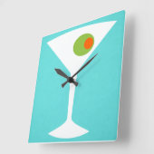 Classic Movie Martini Wall klok (Hoek)