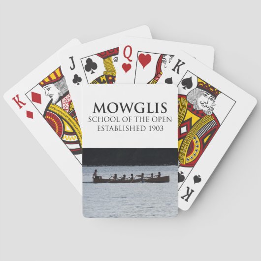 Classic mowglis Crew-speelkaarten Speelkaarten (Achterkant)