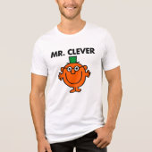 Classic Mr. Clever Logo Tri-Blend Shirt (Voorkant)