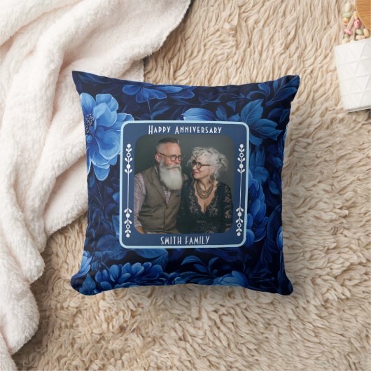Classic Mr en Mrs 1e Jubileum Sierkussen (Deken)