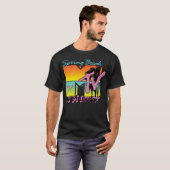 Classic MTV Logo Spring Break 87' Long-Sleeve T-Sh T-shirt (Voorkant volledig)