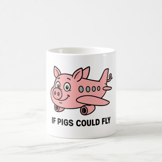 Classic Mug, 11 oz - If pigs could fly Koffiemok (Center)