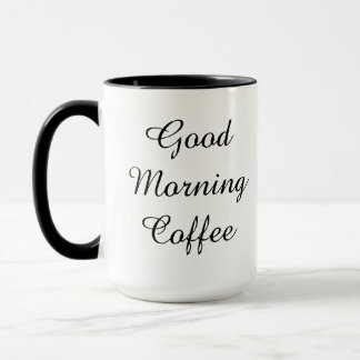 Classic Mug, 11 oz To drink morning coffee Mok