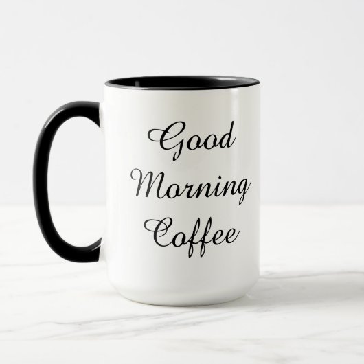Classic Mug, 11 oz To drink morning coffee Mok (Links)