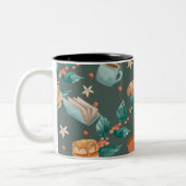 Classic Mug, 11 oz Tweekleurige Koffiemok (Links)