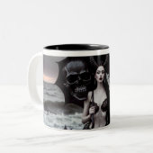Classic Mug, 11 oz Tweekleurige Koffiemok (Voorkant links)