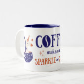 Classic Mug, 11 oz Tweekleurige Koffiemok (Voorkant links)