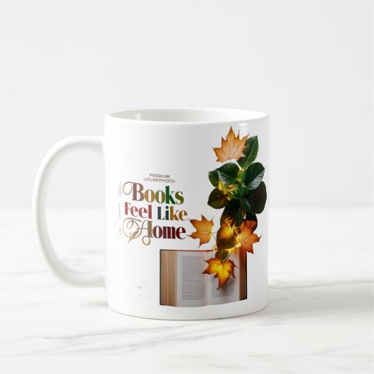 Classic Mug Collection: Aesthetic Book Lover Koffiemok (Links)
