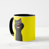 Classic Mug Cutest Cat Mug Ever Funny Gift Mok (Voorkant links)