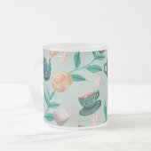 Classic mug design matglas koffiemok (Voorkant links)