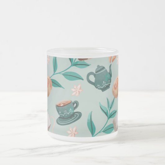 Classic mug design  matglas koffiemok (Center)