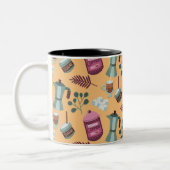 Classic Mug design  Tweekleurige Koffiemok (Links)
