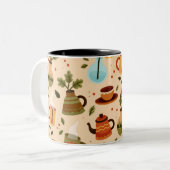 Classic Mug design Tweekleurige Koffiemok (Voorkant links)