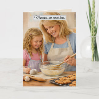 Classic Mug, Grandma Love/ Memories Are Made Here Kaart