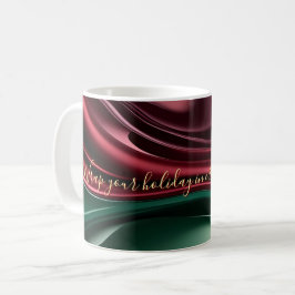 Classic mug in stylish abstract graphic koffiemok