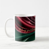 Classic mug in stylish abstract graphic koffiemok (Links)