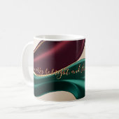 Classic mug in stylish abstract graphic koffiemok (Voorkant links)