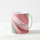Classic mug in stylish abstract graphic koffiemok (Voorkant rechts)
