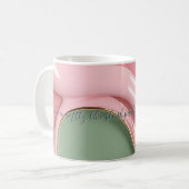 Classic mug in stylish abstract graphic koffiemok (Voorkant links)