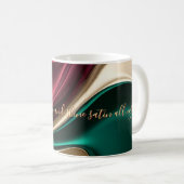Classic mug in stylish abstract graphic koffiemok (Voorkant rechts)