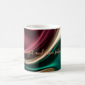 Classic mug in stylish abstract graphic koffiemok (Center)