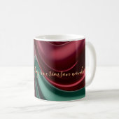 Classic mug in stylish abstract graphic koffiemok (Voorkant rechts)